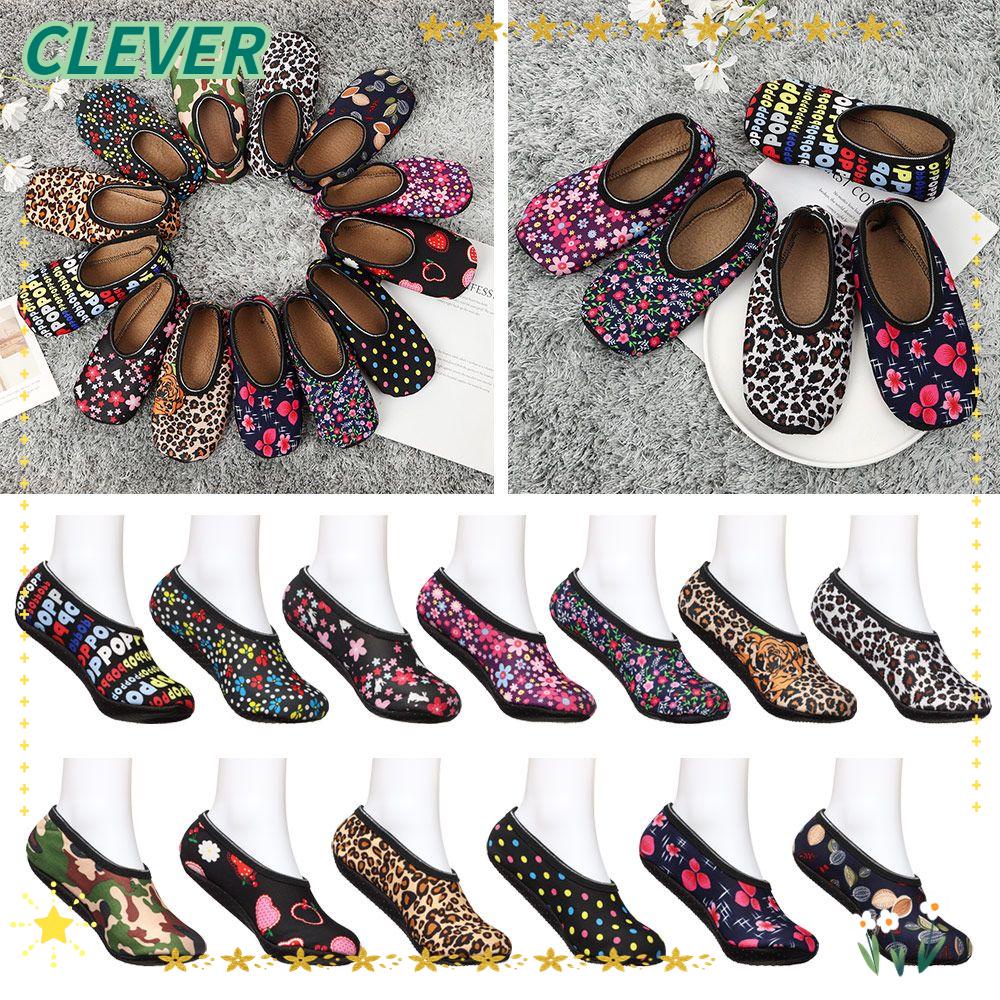 Clever แฟชั่นใหม่ถุงเท้ากันลื่นที่อบอุ่นและสะดวกสบายสำหรับฤดูหนาวในบ้าน