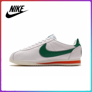 Nike Classic Cortez รองเท้าวิ่ง หนังวัวแท้ สําหรับผู้ชาย ผู้หญิง