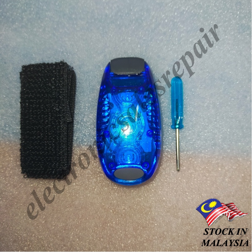 Blinker LED Light Clip On for Safety Night Running Jogging Dogs Bike Back Lamp *SMD LED* อายุการใช้งานยาวนาน & ใช้งานยาวนาน