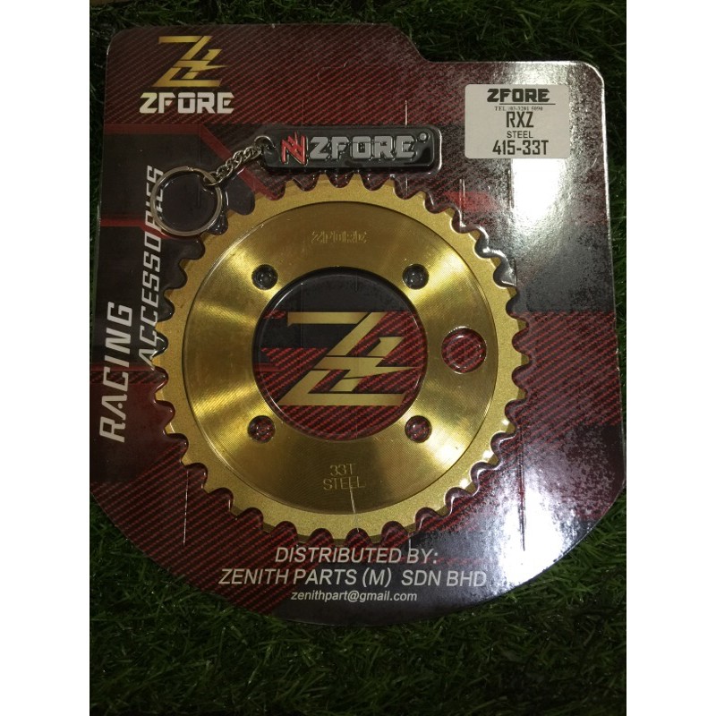 สเตอร์ ZFORE 415 Yamaha RXZ / LC135 / Y125ZR หลัง