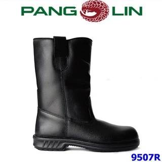 รองเท้านิรภัยบู๊ทเซฟตี้ Pangolin รุ่น 9507R พื้นยางหล่อ หัวเหล็ก แข็งแรง ทนทาน