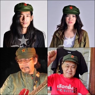 หมวกดาวแดง ทรงซาลาเปา หมวกแก๊ปดาวแดง