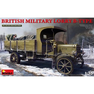 MiniArt 1/35 MI39003 BRITISH MILITARY LORRY B-TYPE