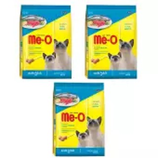 อาหารแมว มีโอ แบบเม็ด สูตรปลาทูน่า ขนาด 3 กิโลกรัม (3ถุง) Me-O Cat Food Tuna 3 kg (3 Packs)