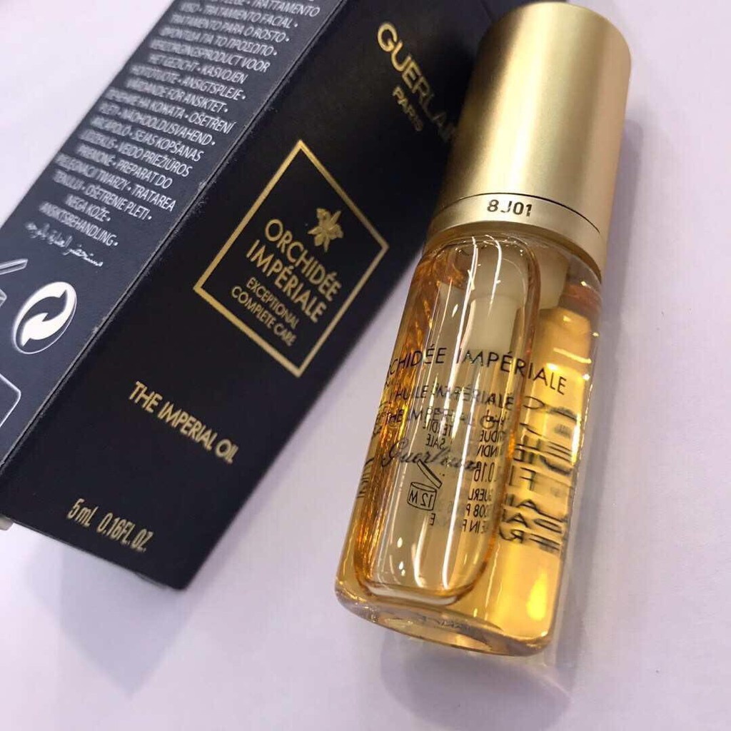 ออยเกอแลง GUERLAIN ORCHIDEE IMPERIALE THE IMPERIAL OIL 5ml Shopee