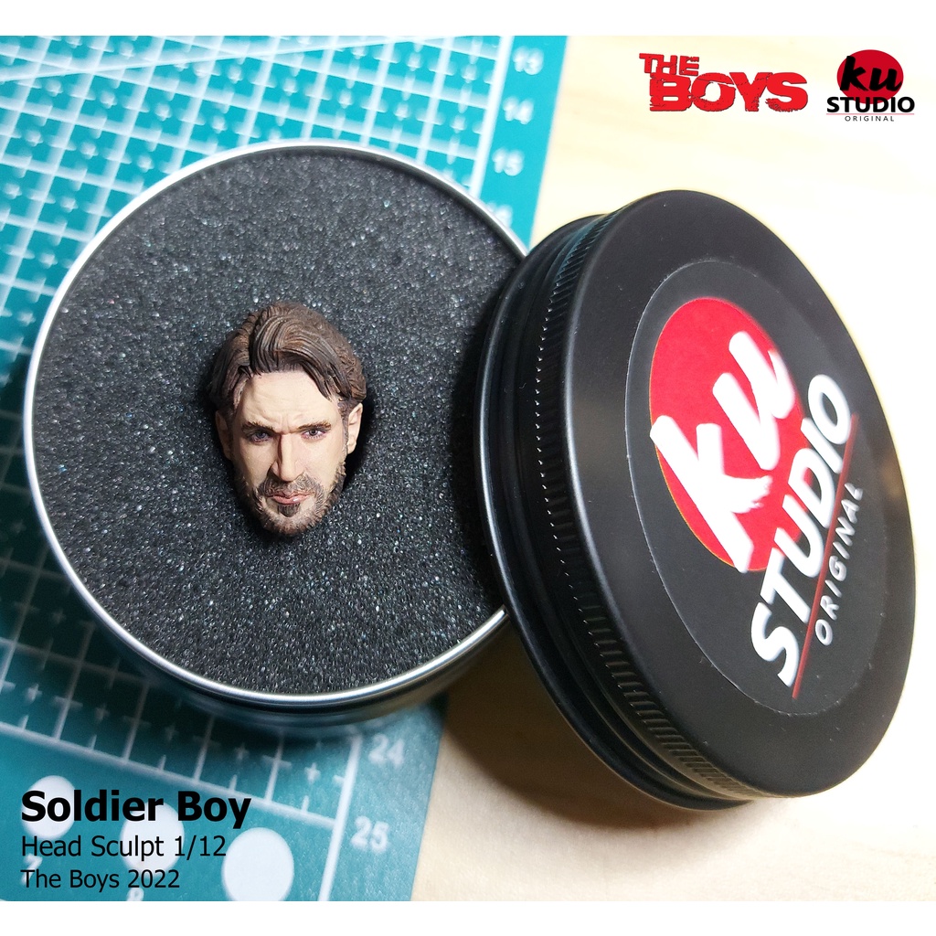 Soldier Boy Head Sculpt 1/12 The Boys