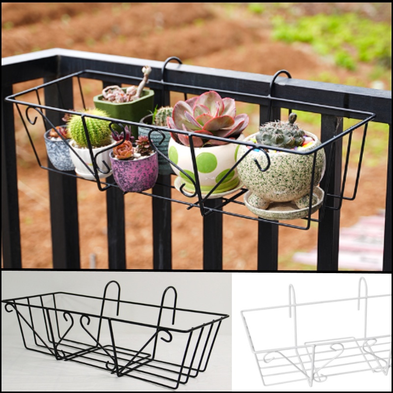 TookDee กระถางแขวนเส้นเหลี่ยม ใช้สำหรับวางกระถางหรือวางของอเนกประสงค์ แบบทรงเหลี่ยม รับน้ำหนักได้ถึง