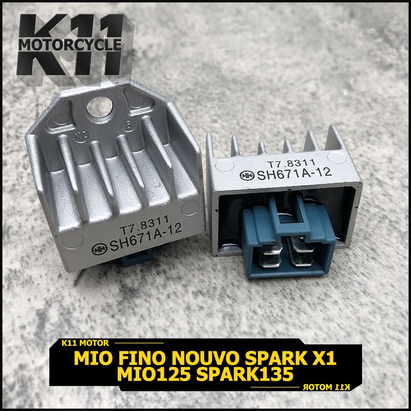 แผ่นชาร์ท Mio Fino Nouvo Spark X1 Mio125 Spark135 (รถรุ่นคาร์บู) แผ่นชาร์จไฟ จัดส่งเร็ว – โปรปัง