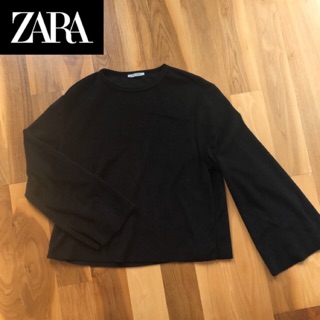 Zara เสื้อผ้าขน ผ้ากำมะหยี่แขนยาว