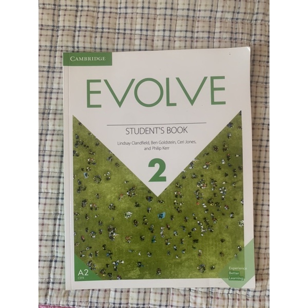 หนังสือ EVOLVE student’s book ระดับA2