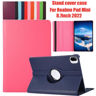 เคสแท็บเล็ต ฝาพับ พร้อมขาตั้ง สําหรับ Realme Pad Mini case 8.7 นิ้ว 2022 OPPO Realme Pad Mini