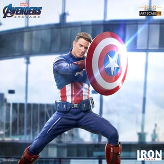 🕊️พร้อมส่ง ฟิกเกอร์ โมเดล ของสะสม Iron Studios BDS Art Scale 1/10 Avengers: Endgame - Captain America 202