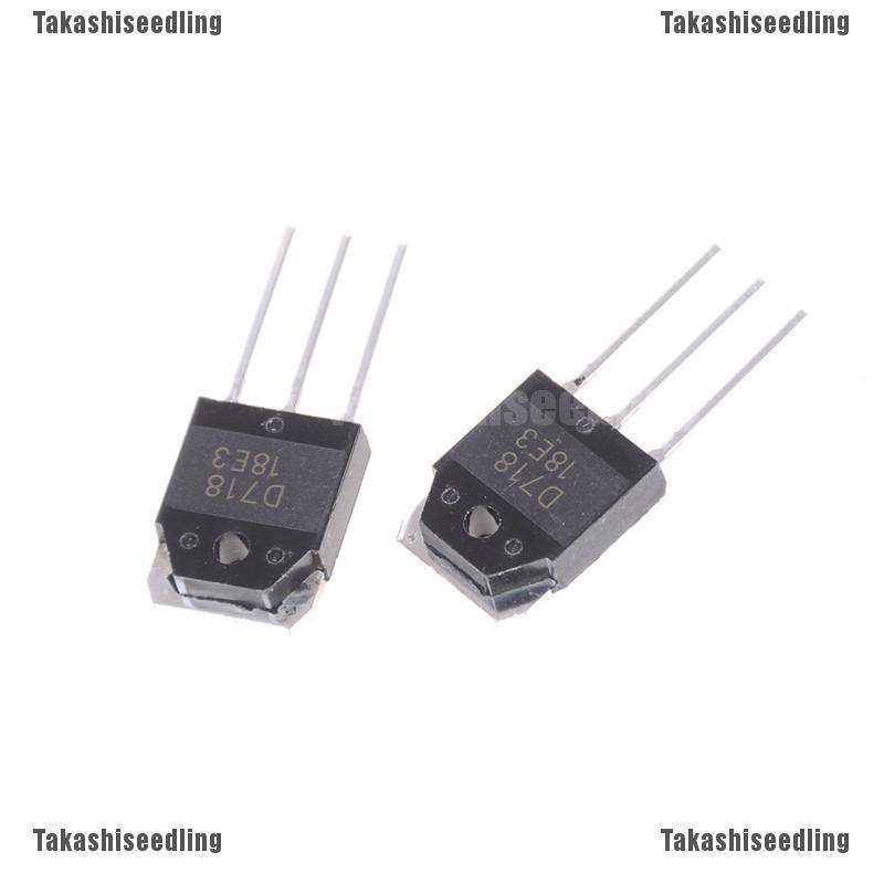 2 Paires Transistors De Puissance SSB688 + SSD718 NPN PNP TO-3PN 120V 10A 100W