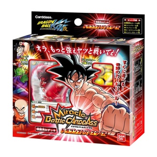 ส่งตรงจากญี่ปุ่นMiracle Battle Card Das Dragon Ball Kai Pre-built Deck Dragon Super Stars