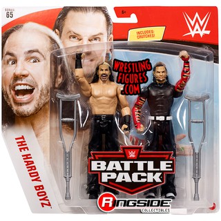 (Pre-Order) The Hardy Boyz (Matt Hardy &amp; Jeff Hardy) - WWE Battle Packs 65