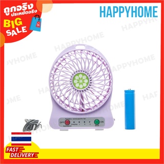 พัดลมจิ๋วพร้อมไฟคละสี C1-8991866 HEJ Mini Fan With Light HJ-5017