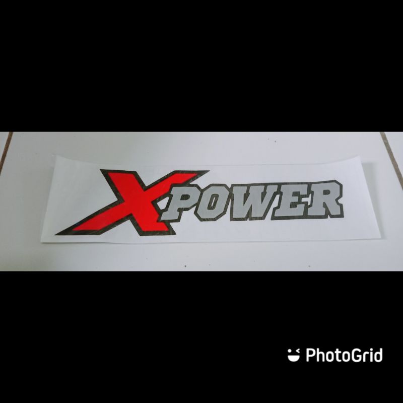 สติ๊กเกอร์รีด Hino xpower