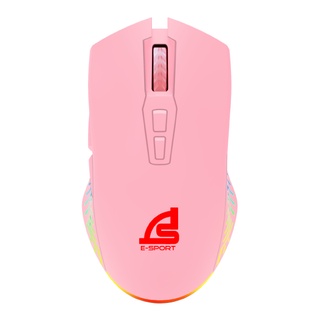 💕🎉Signo GM-951P Pinkker Macro Gaming Mouse เม้าส์มาโคร สายหวาน สีชมพู แท้ 100% ออกใบกำกับถาษีได้💕🎉