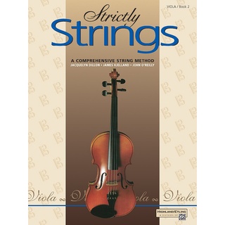 หนังสือเรียนดนตรี Strictly Strings, Viola Book 2