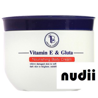 ครีม เบลล่า ทรี Cream vitamin E &amp; gluta bella three วิตามินอี และ กลูต้า ปริมาณ 200ml.