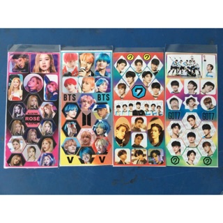 สติ๊กเกอร์ sticker got7 wanna one exo bts