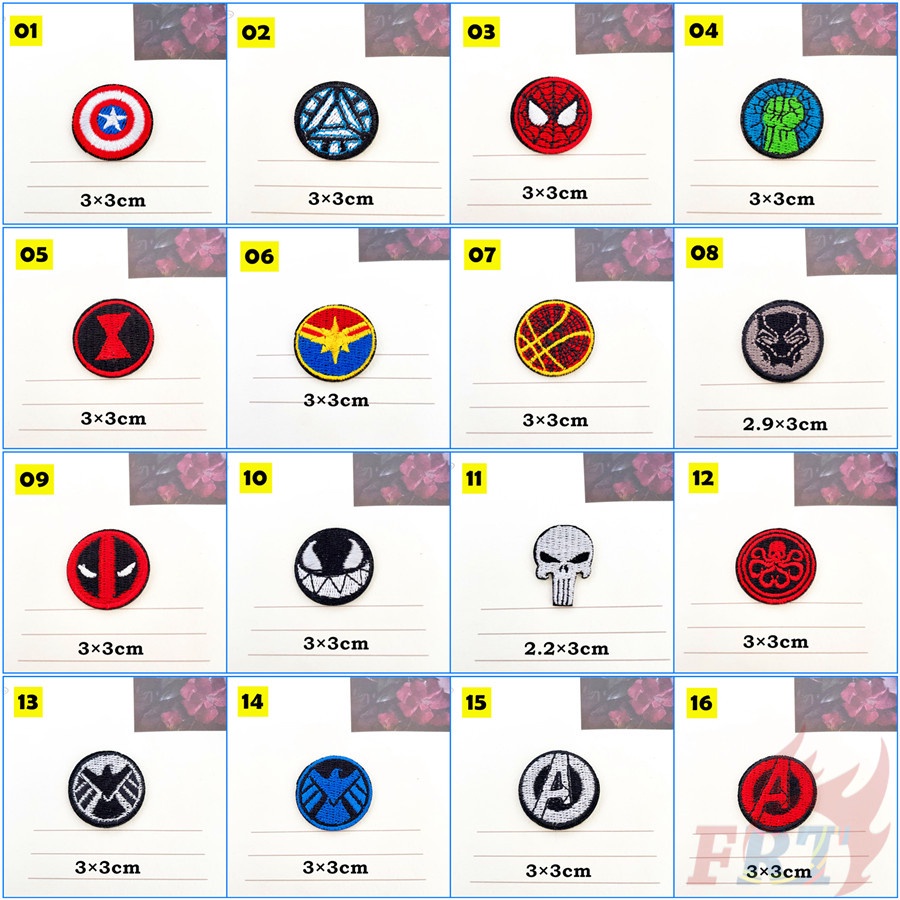 ❣️ แพทช์รีด:การ์ตูน M ❣️1ชิ้น ทําเอง มินิเย็บบนเหล็กบนป้ายแพทช์ - รูปที่ 4