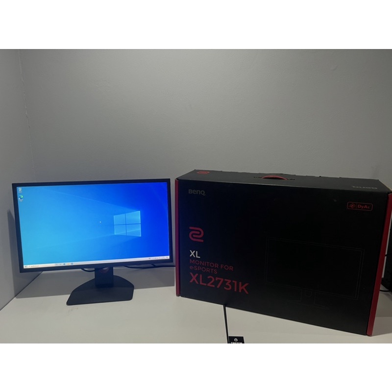 จอ ZOWIE XL2731K 165Hz DyAc e-Sports มือสองกล่องครบ ประกันยาว(สินค้ามือสอง/มีประกัน/ผ่อนชำระได้)