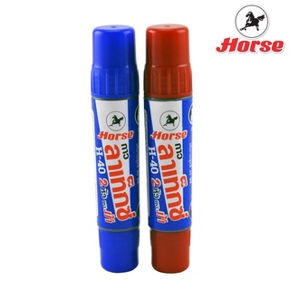 Horse กาวลาเท็กซ์ เอนกประสงค์2 หัว ตราม้า H-40  ขนาด 40CC จำนวน 1 อัน