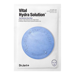 DR.JART+ Dermask Water Jet Vital Hydra Solution™ ขนาด 25ก. X 5 แผ่น.พร้อมส่ง