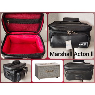 Marshall Acton ll กระเป๋าใส่ลำโพง Marshall Acton ll มี 2 สี  แบบหนัง สีดำ กับ หนังน้ำตาล