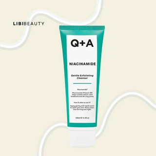 Q+A Niacinamide Gentle Exfoliating Cleanser 125 ml.