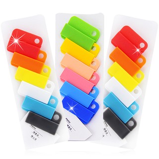 PenLab 6pcs Rainbow คลิปหนีบกระดาษชุดหลายสีพลาสติก Easy Clip…