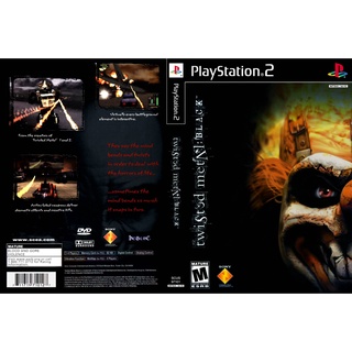 แผ่นเกมส์ PS2 Twisted Metal Black   คุณภาพ ส่งไว (DVD)