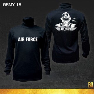 ARMY-15 เสื้อซับในทหารอากาศแขนยาว ทหารอากาศ เสื้อแขนยาว