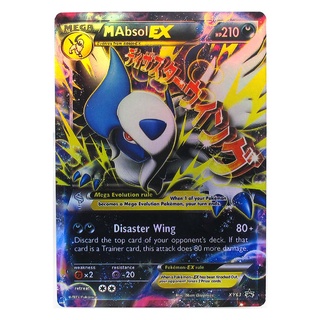 Absol Mega EX XY63 อับโซล Pokemon Matt Card ภาษาอังกฤษ