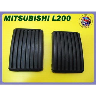 ยางแป้นเบรก ยางแป้นคลัทช์ - MITSUBISHI L200-CYCLONE MY1996-2005 Brake Pedal + Clutch Pedal Rubber