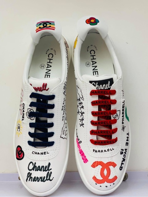 chanel x pharrell sneakers