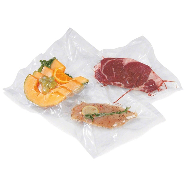 ถุงซีลสุญญากาศแบบเรียบ Smooth Vacumm Bag Food Grade ทนความร้อน/เย็น