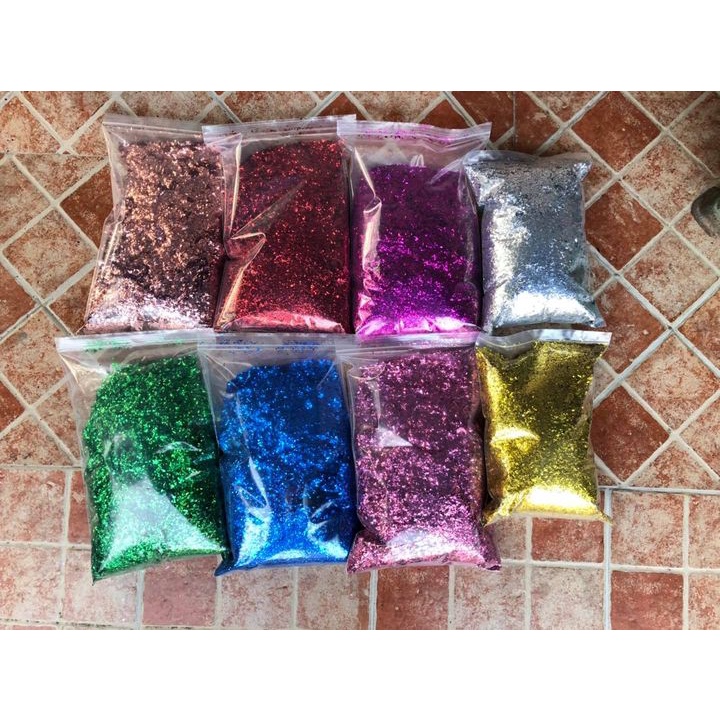 พร้อมส่งจากไทย กลิตเตอร์ละเอียด ใส่ลูกโป่ง ใส่บับเบิ้ล