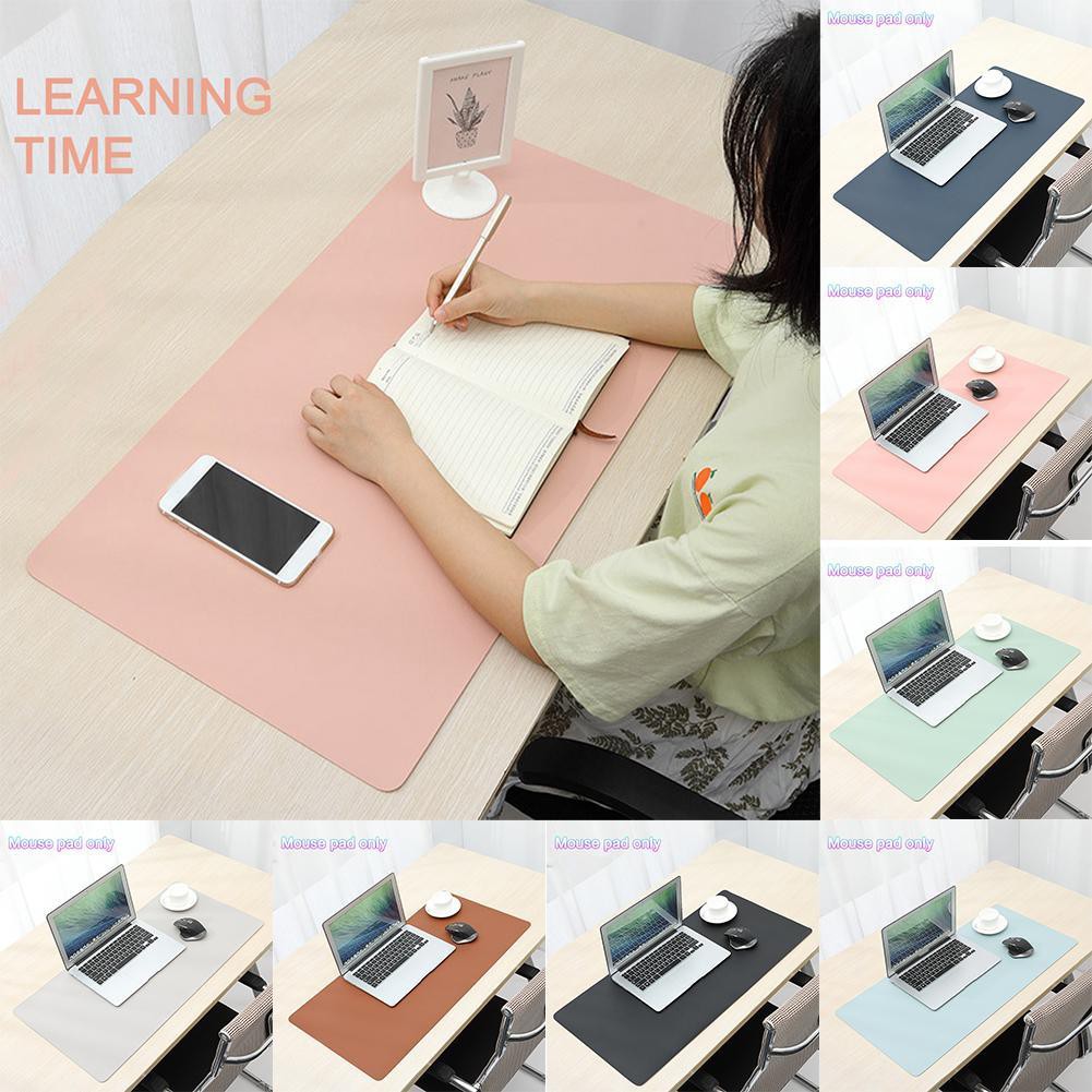 แผ่นรองเม้าส์แผ่นรองเม้าส์หนัง PU ขนาดใหญ่ 60x30 ซม แผ่นรองคีย์บอร์ด แผ่นรองเมาส์ Mouse