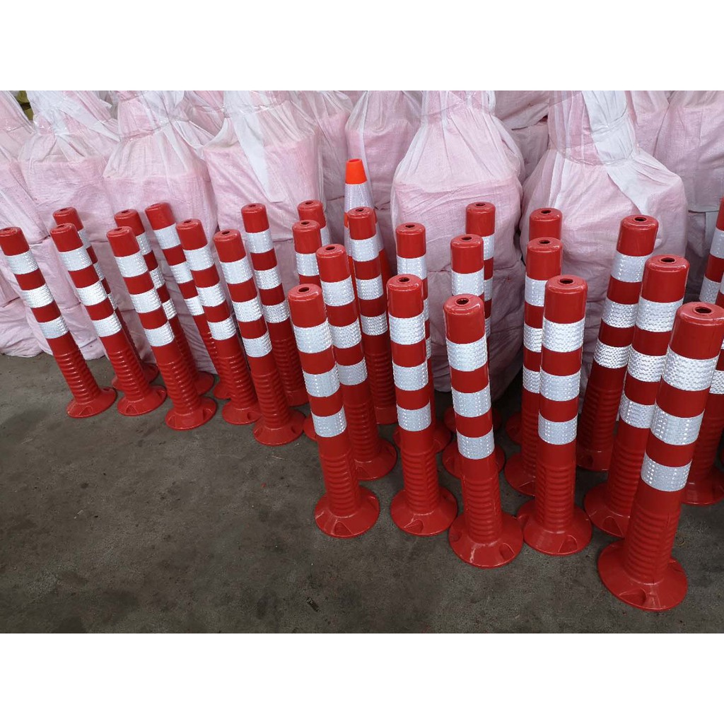 T-top BOLLARD ความสูง 750 มม. T - Top BOLLARD สําหรับ Road Barriers BOLLARD เสาหรือมักจะเรียกว่า STI