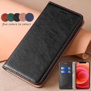 เคสโทรศัพท์หนัง ฝาพับ พร้อมช่องใส่บัตร สําหรับ Realme C30S C30