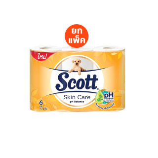 Scott สก๊อตต์® สกิน แคร์ pH Balance กระดาษชำระ (6 ม้วน)