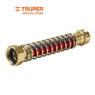 TRUPER 10378 ข้อต่อ+ สปริง ขนาด Inlet: 3/4 นื้ว (M-FLEX)