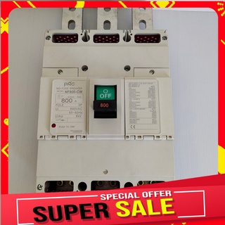 NF800-CW POLE 3P NO-FUSE BREAKER เบรคเกอร์