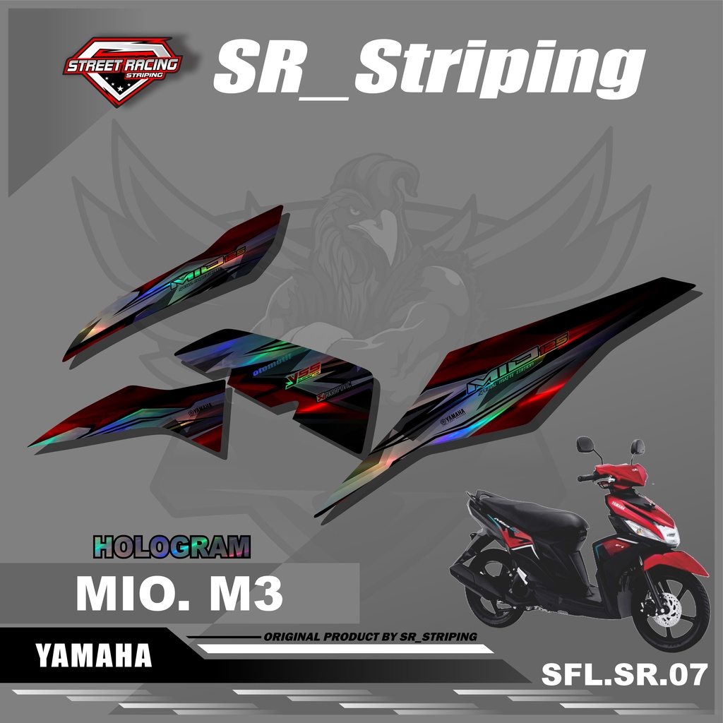 สติ๊กเกอร์ Mio M3 Striping / Mio M3 (Hologram) Mio M3 Variation / Mio M3 Decal / Mio M3 Striping / M