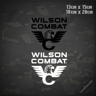 สติกเกอร์ปืน Wilson Combat สติกเกอร์ติดรถยนต์ กล่องปืน