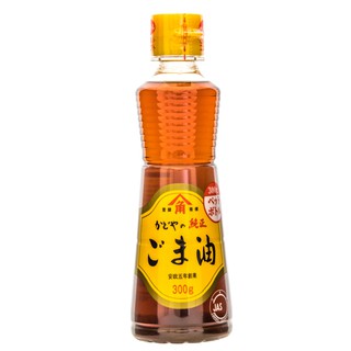 kadoya king jirushi pure sesame oil น้ำมันงาญี่ปุ่นบริสุทธิ์ฉลากทอง 300g