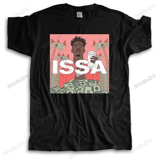 เสื้อยืด พิมพ์ลายอัลบั้ม 21 Savage Issa สไตล์ฮาราจูกุ สําหรับผู้ชายS-5XL