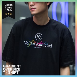 🔥ลดเพิ่ม 120.- CODE: VEKOC1🔥 - เสื้อ Oversized "Gradient" | Velika